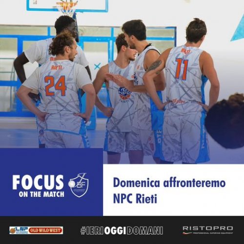 Preview NPC Rieti - Ristopro Janus Basket Fabriano