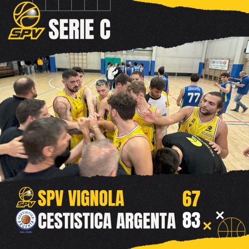 Roadhouse Scuola Pallacanestro Vignola -  SimaBio Cestistica Argenta  67 - 83