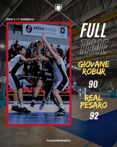 Giovane Robur Osimo - Real Basket Club Pesaro 90-92