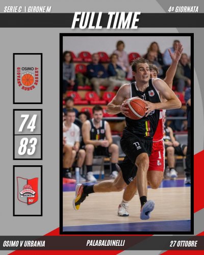 Robur Osimo - Urbania Basket 74 - 83