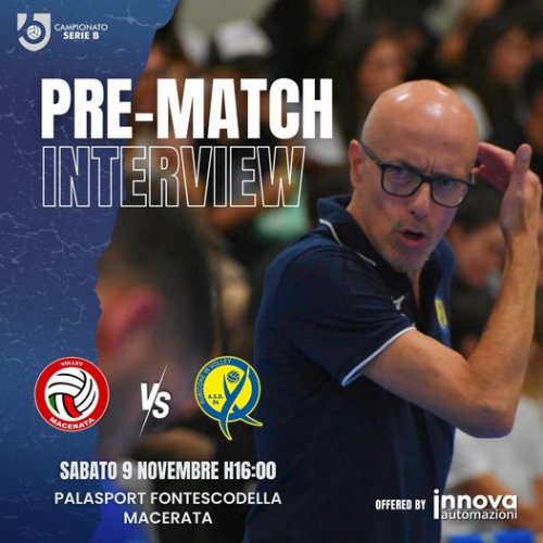 Paoloni Macerata - Sab Group Rubicone | Il prepartita di coach Mascetti