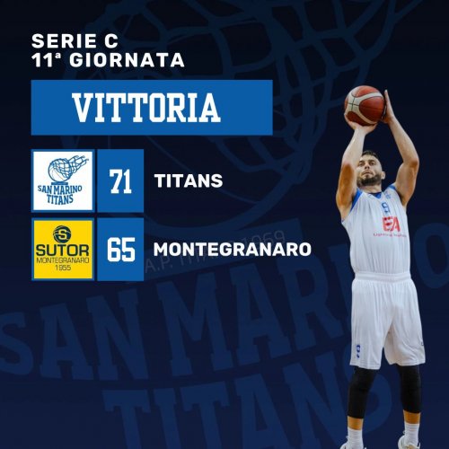 Pallacanestro Titano - Sutor Montegranaro 71-65