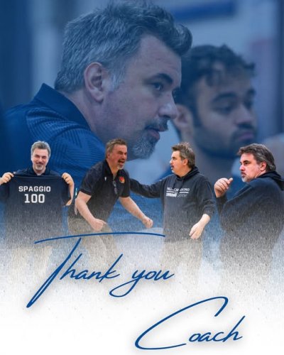 Pallacanestro Scandiano - La societ saluta e ringrazia coach Luca Spaggiari
