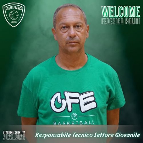 Esperienza  e programmazione : Federico Politi � il nuovo Responsabile Tecnico dl Settore Giovanile bianco - verde