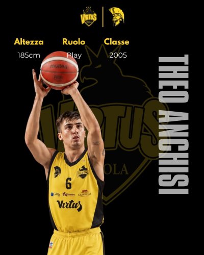 Virtus Imola - Benvenuto in squadra Theo Anchisi!
