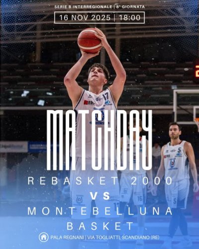 ReBasket2000 Reggio Emilia  – Montebelluna 82-73
