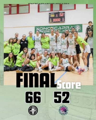 Capra Team Ravenna - BasketBall Sisters Piumazzo 66 - 52