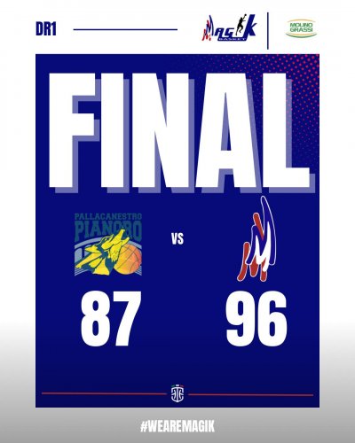 B.S.L. Pallacanestro Pianoro - Magik Basket Parma  Molino Grassi  87 – 96