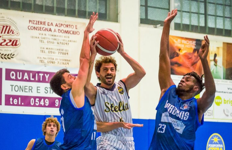 Polisportiva Stella Rimini  76  61 Basket Club Russi (20  16, 37  34, 59  49)