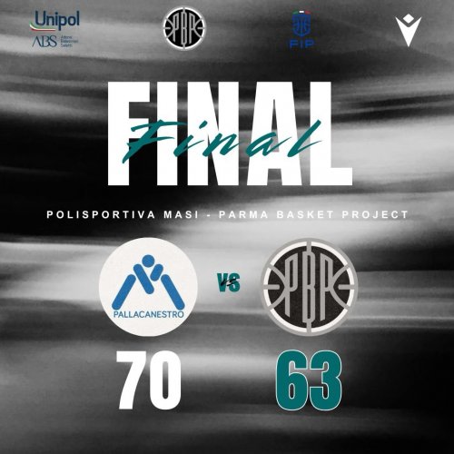 Polisportiva G. Masi  Fren Tubo Casalecchio di Reno  – Parma Basket Project  70 – 63