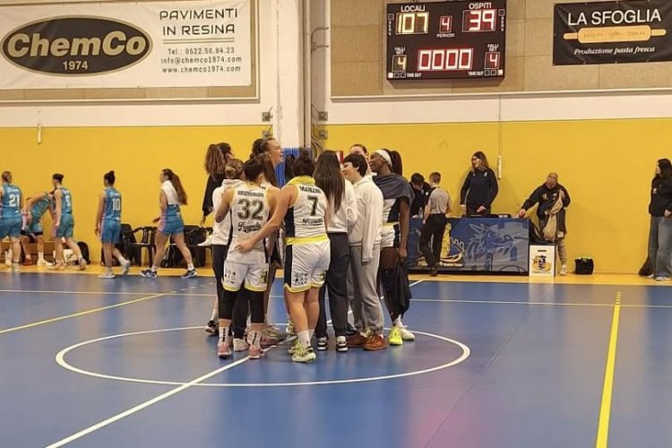 Puianello Basket Team Chemco - Vis Rosa Ferrara 107-39