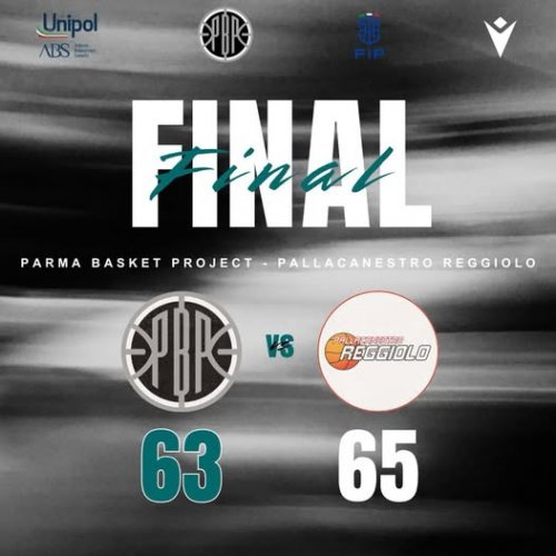 Parma Basket Project - Pallacanestro Reggiolo 63 – 65