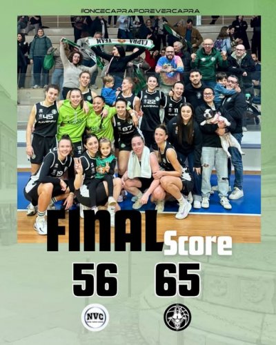 Nuova Virtus Cesena - Capra Basket Team Ravenna  56 - 65