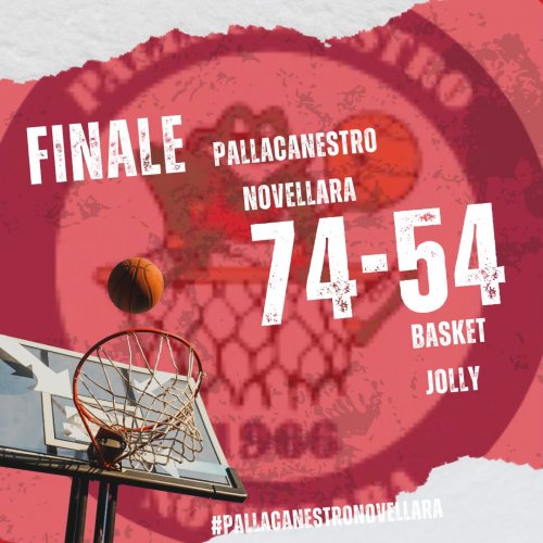 Pallacanestro Novellara 74 – 54 Basket Jolly Reggio Emilia