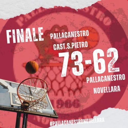 Pallacanestro Castel San Pietro Terme 2010 - Pallacanestro Novellara  73 – 62