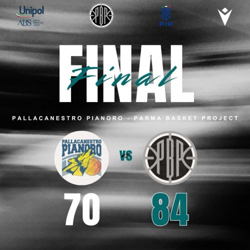 B.S.L. Pallacanestro Pianoro - Parma Basket Project 70 – 84
