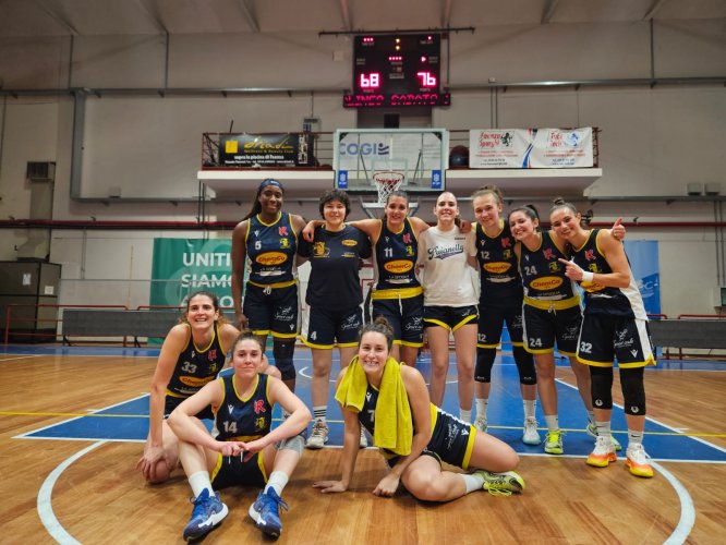 Nuova Virtus Cesena - Puianello Basket Team Chemco  68-76
