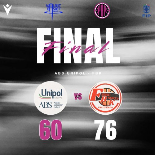 ABS Unipol Walnut  Noceto  - FBK Fiore Valdarda 60 – 76