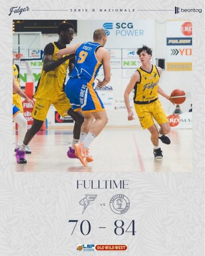 Foppiani Fulgor Fidenza vs  Moncada Agrigento 70 - 84  (19-22; 31-43; 52-66; 70-84)