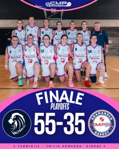 Valtarese Basket - CMPink Granarolo  55-35
