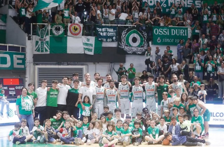 La Note  Mens Sana Basketball – Pallacanestro Jesi  102-55