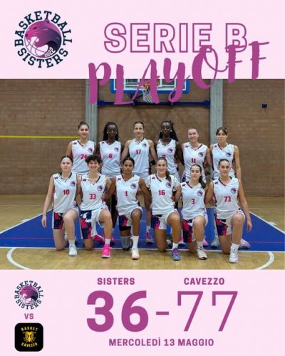 SistersBasketBall  - Basket Cavezzo 36-77 (9-22, 6-25, 10-17, 11-13)