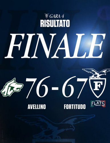 Unicusano  Avellino  - Pallacanestro Fortitudo Flats Service Bologna  76-67