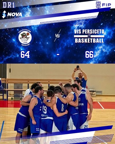 Pallacanestro  Novellara - Vis Basket Persiceto 64-66