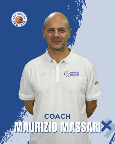 La SimaBio Cestistica  Argenta conferma Maurizio Massari alla guida della Prima Squadra