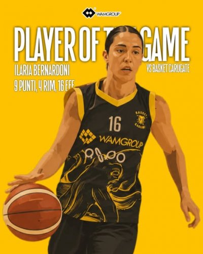 Wamgroup Cavezzo - Basket Carugate 69-59 (19-18, 32-31, 45-41)