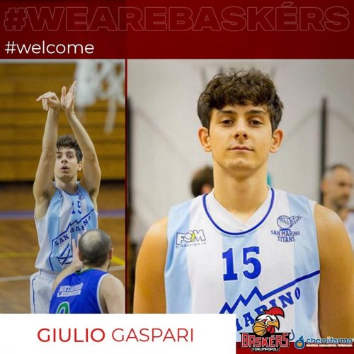 Baskèrs Forlimpopoli : Si riempie così la quarta casella under in casa rossonera Giulio Gaspari