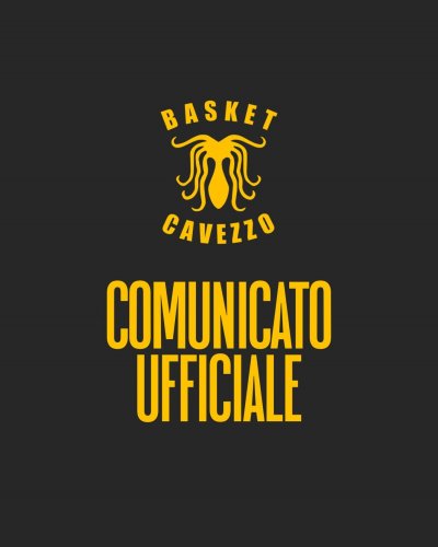 Comunicato Ufficiale Basket Cavezzo
