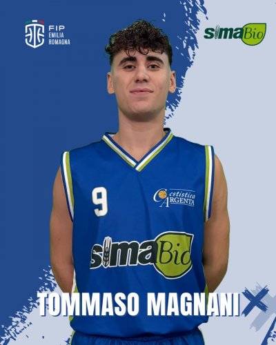 Cestistica Argenta SimaBio - Confermato Tommaso Magnani