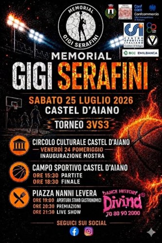 Sabato a Castel D'Aiano il Memorial Gigi Serafini