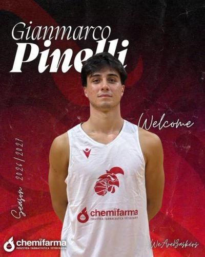 La societ� Chemifarma Bask�rs Forlimpopoli � lieta di annunciare l’arrivo di Gianmarco Pinelli