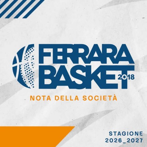 Adamant Ferrara Basket  2018   -  Nota della societ�: infortunio per Luigi Dioli