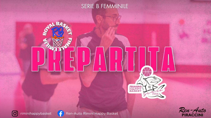 Royal Basket Vigarano-Ren Auto Rimini Happy Basket, pre partita con Coach Andrea Maghelli