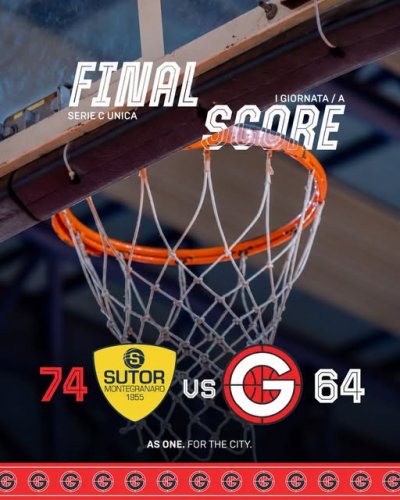 Sutor Montegranaro – Svila Sicoma Perugia 74-64
