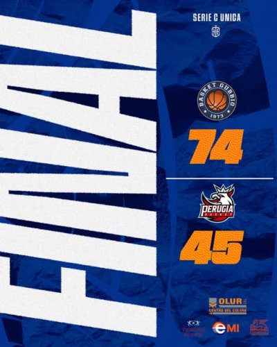 Svila Sicoma Perugia  45 - 74 Basket Gubbio