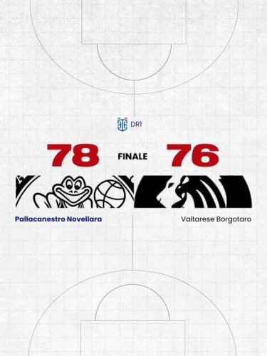 Pallacanestro Novellara - Valtarese Basket Mazzei Architects  78 – 76 dts