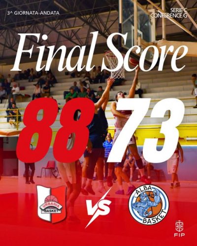Pallacanestro Urbania - Alba Basket  88 - 73