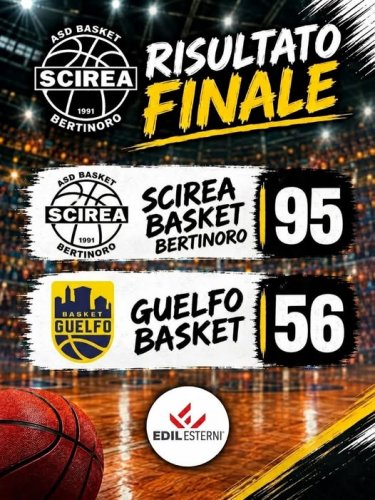 Gaetano Scirea Basket  Bertinoro  - Guelfo Basket  95 – 56