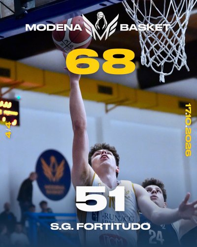 Modena Basket - SG Fortitudo  68 – 51