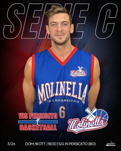 Pallacanestro Molix Molinella  , a Persiceto per confermarsi