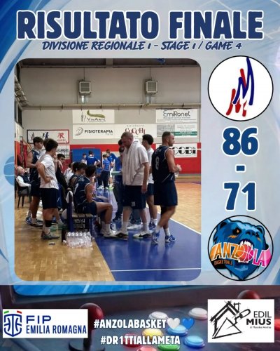 Magik Basket Parma - Edil Mius Anzola Basket 86-71