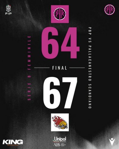 Parma Basket Project - Pallacanestro Scandiano  64 - 67