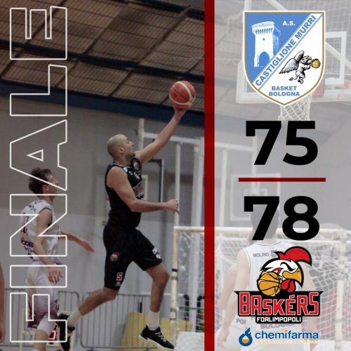 Castiglione Murri vs Baskèrs Forlimpopoli 75 - 78