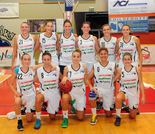 Basket Girls Ancona - Magika Castel San Pietro Terme 59-64