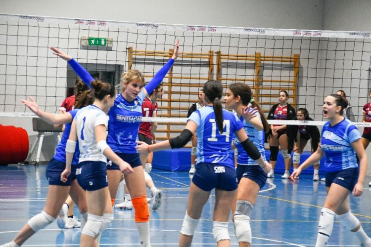 Pol. Coop Parma- Volley SangioPode 3-2 (17-25 21-25 25-13 25-20 18-16)