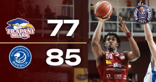 Trapani Shark  77  -  85    Germani Brescia
